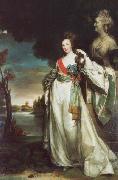Richard Brompton Portrait of Aleksandra Branicka lady-in-waiting of Catherine II France oil painting artist